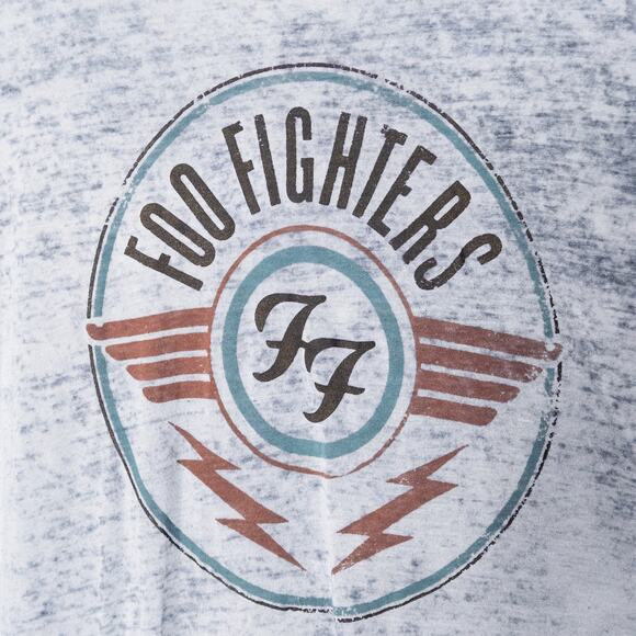 Foo Fighters Women’s Grunge Band Tee Sheer Cotton Distressed Style Graphic XL - Picture 7 of 7